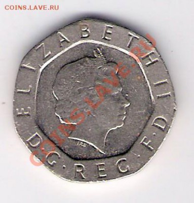 АНГЛИЯ 20 пенсов 2000, до 21.10.11 22-00мск. - сканирование0331