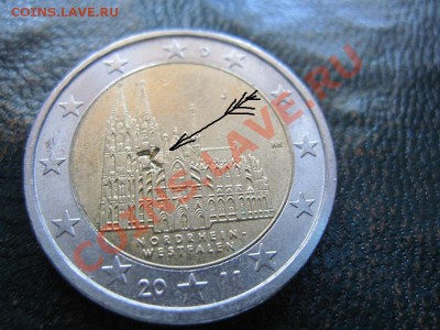 2 евро Германии 2011 брак,рукоблуд? - 2euro