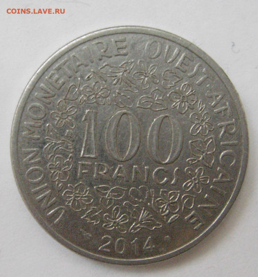 Западная Африка 100 франков 2014 до 08.05 - cefa100-14-1