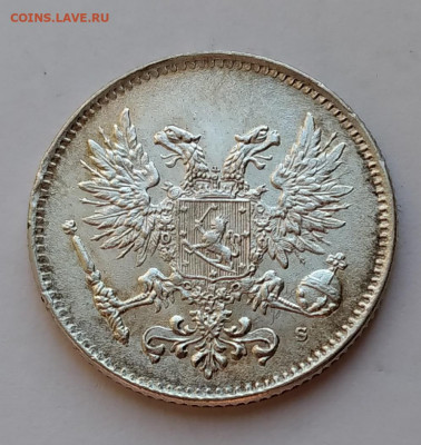 Финляндия 50 пенни 1917г. без короны до 9. 05. 21г. 22:00 - 20210504_185302