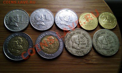 Монеты разных стран и номиналов (пополняемая). - 79 филлипины