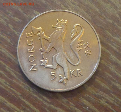 НОРВЕГИЯ - 5к 350 лет почтовой службе до 11.05, 22.00 - Норвегия 5 кр Почтовая служба_2.JPG