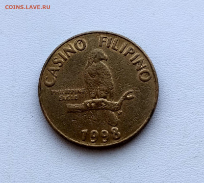 Жетон казино FILIPINO(Филиппинский орел)до 9.05.2021г - IMG_20210505_170635_HDR