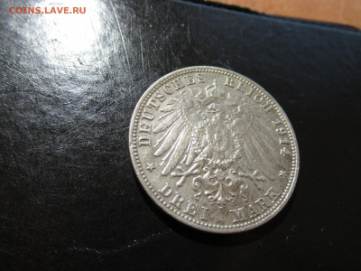 Германская империя 3 марки, 1914 бавария - IMG_7956.JPG