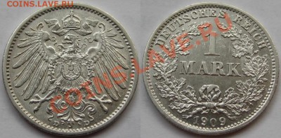 1 марка D 1909 г. Состояние! 19.10.2011 в 22:00 МСК - 1 марка D 1909.JPG