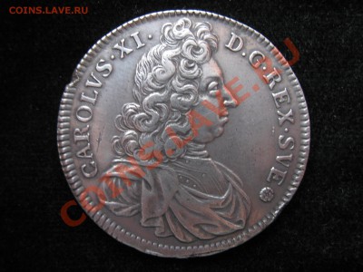 Швеция 4 марки 1693 г. Серебро. - Изображение 10617