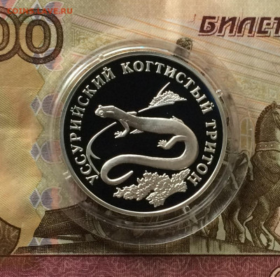 1 рубль 2006 года. Уссурийский когтистый Тритон. до 10.05 - IMG_4928.JPG