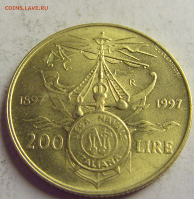 200 лир 1997 морская лига Италия №3 13.05.2021 22:00 МСК - CIMG4092.JPG