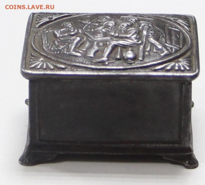 Мини-шкатулка Касли 1903 год " Игра в карты" - 11,05.21 в 22 - 1,07,19 069