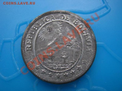 Боливия 10 сентаво 1942 цинк, год тип до 18.10 в 21.00 М - Изображение 101