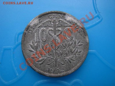 Боливия 10 сентаво 1942 цинк, год тип до 18.10 в 21.00 М - Изображение 100