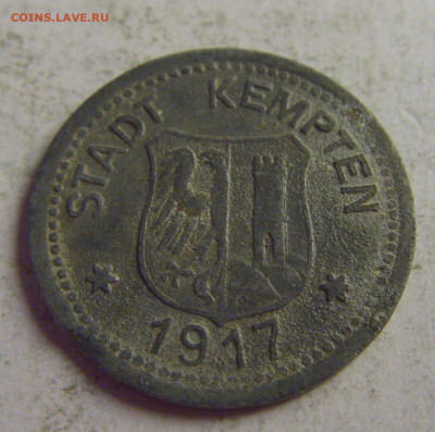 Нотгельд 10 пф 1917 Кемптен №2 13.05.2021 22:00 МСК - CIMG4437.JPG