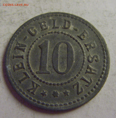 Нотгельд 10 пф 1918 Эхинген №1 13.05.2021 22:00 МСК - CIMG4447.JPG
