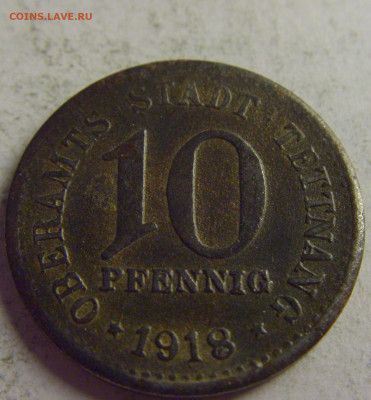 Нотгельд 10 пф 1918 Тетнанг железо №1 13.05.2021 22:00 МСК - CIMG4455.JPG