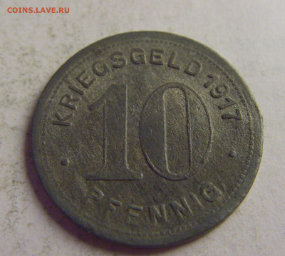 Нотгельд 10 пф 1917 Эльберфельд №1 13.05.2021 22:00 МСК - CIMG4475.JPG