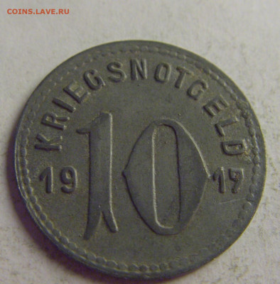 Нотгельд 10 пф 1917 Шпайер №1 13.05.2021 22:00 МСК - CIMG4539.JPG