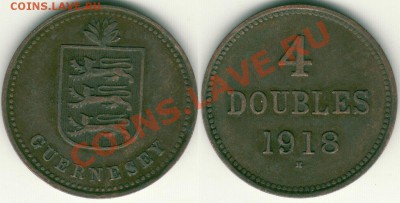 Гернси, 4 дубля 1918, до 22-00мск 18.10 - gue-4d-1918