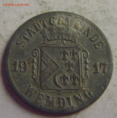 Нотгельд 5 пф 1917 Вемдинг №1 13.05.2021 22:00 МСК - CIMG4577.JPG