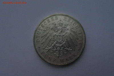 Бавария 5 марок 1911г Луитпольд до 10.05. 22-00 мск - бавария (4).JPG