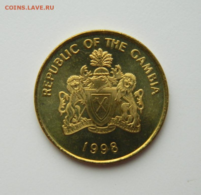 Гамбия 10 бутут 1998 г. (Фауна) до 13.05.21 - DSCN8796.JPG