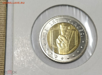 ПОЛЬША 5 злотых 2014 25 лет свободе aUNC-UNC (холдер) 11.05 - 162987379.0