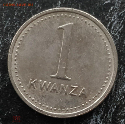АНГОЛА 1 кванза 1999 до 11.05 - 189997706.0