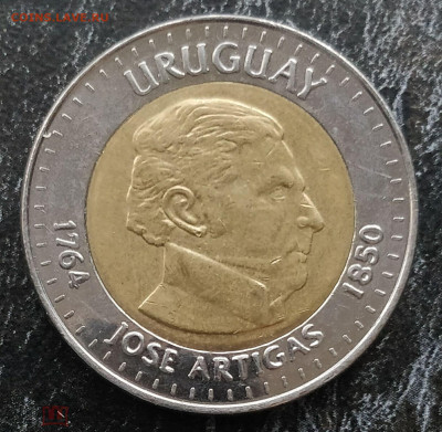 УРУГВАЙ 10 песо 2000 (БИМ) до 11.05 - 189653105.1