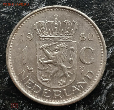 НИДЕРЛАНДЫ 1 гульден 1980 до 11.05 - 191172827.0