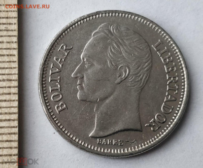 ВЕНЕСУЭЛА 1 боливар 1989 до 11.05 - 119042289.0