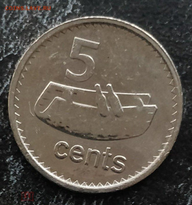 ФИДЖИ 5 центов 2009 (фиджийский барабан) 11.05 - 190001678.0