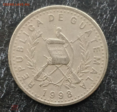 ГВАТЕМАЛА 10 сентаво 1998 до 11.05 - 189589185.1