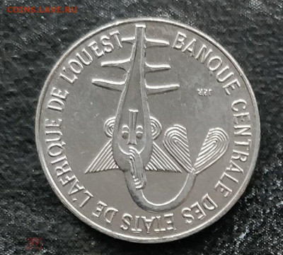 ЗАПАДНАЯ АФРИКА (BCEAO) 1 франк 1980 до 11.05 - 190082990.1