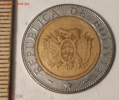 БОЛИВИЯ 5 боливиано 2001 (БИМ) 11.05 - 131541519.1