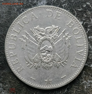 БОЛИВИЯ 1 боливиано 2001 до 11.05 - 190081337.1