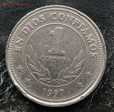 НИКАРАГУА 1 кордоба 1997 до 11.05 - 190113156.0