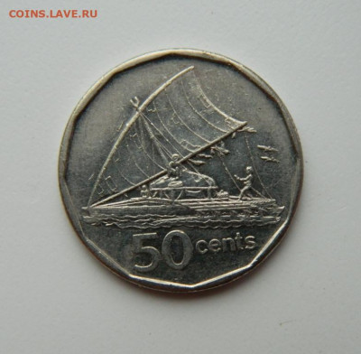 Фиджи 50 центов 2009 г. (Парусник) до 13.05.21 - DSCN8736.JPG