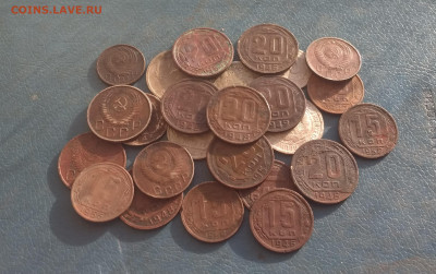 Никель10,15,20к 1932-57г( 25 шт) + бонус11.05.21г в 22.10 м - IMG_20210509_162857