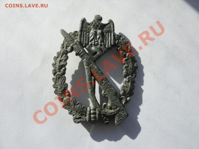 Штурмовой знак для пехотных частей. 100% оригинал. - Атака - 1