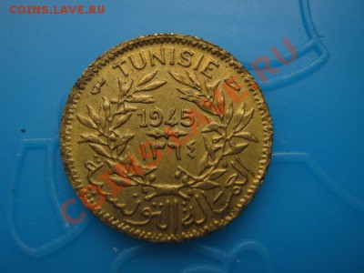 Тунис Французский 50 сантимов 1945 до 18.10 в 21.00 М - Изображение 093
