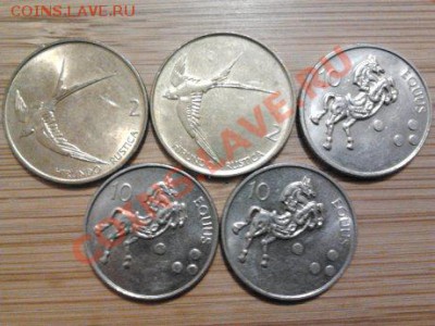 Монеты разных стран и номиналов (пополняемая). - 81 словения.
