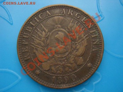 Аргентина 2 сантима 1890 до 18.10 в 21.00 М - Изображение 078
