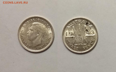 Австралия 3 пенса 1943 года, Георг VI №1 - 14.05 22:00 мск - IMG_20210321_101901