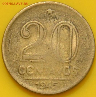 Бразилия 20 сентаво 1945. 14. 05. 2021 в 22 - 00 - DSC_0198.JPG