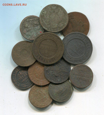 12 монет РИ. до 14.05.21 22-30 - 12чистка