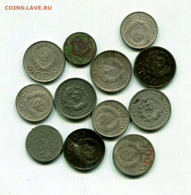 15 монет никель. до 14.05.21 22-30 - 12 никельр