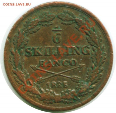 6 скиллинга 1835 до 23.10 в 22°° - D60 1-6 SK 1835_1