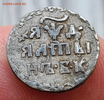 Алтын 1704 года различия в штампе - 20210512_151825