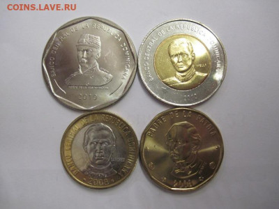 Доминикана набор из 4 монет  до 15.05.21 - IMG_1372.JPG