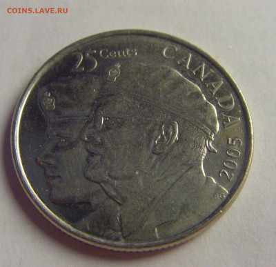 25 центов 2005 год ветеранов Канада №5 20.05.2021 22:00 МСК - CIMG6347.JPG
