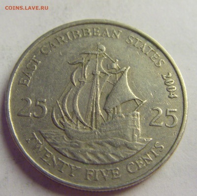 25 центов 2004 Восточные Карибы №5 20.05.2021 22:00 МСК - CIMG6539.JPG
